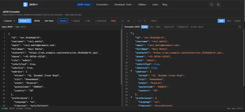 JSONKit screenshot 3