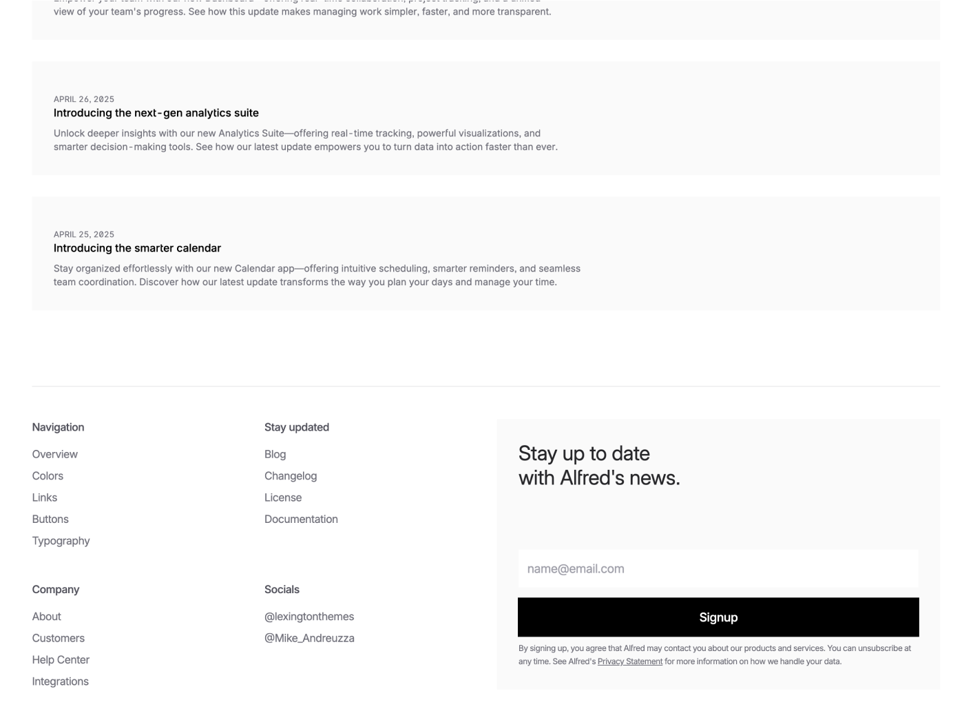 Alfred gallery image