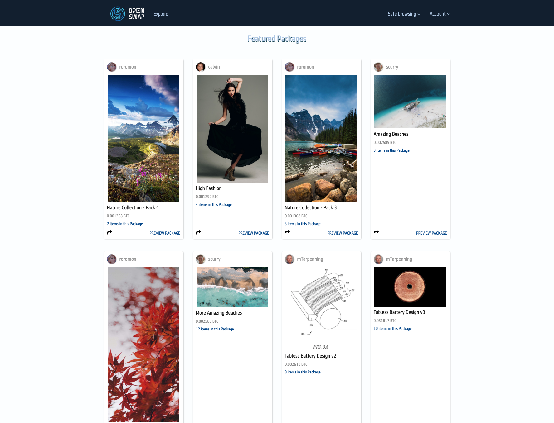 OpenSwap.io gallery image
