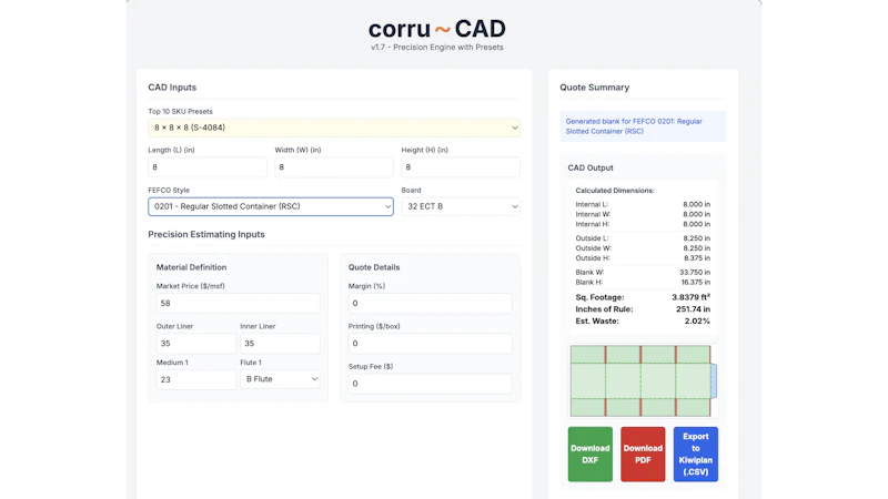 corru~CAD screenshot 4