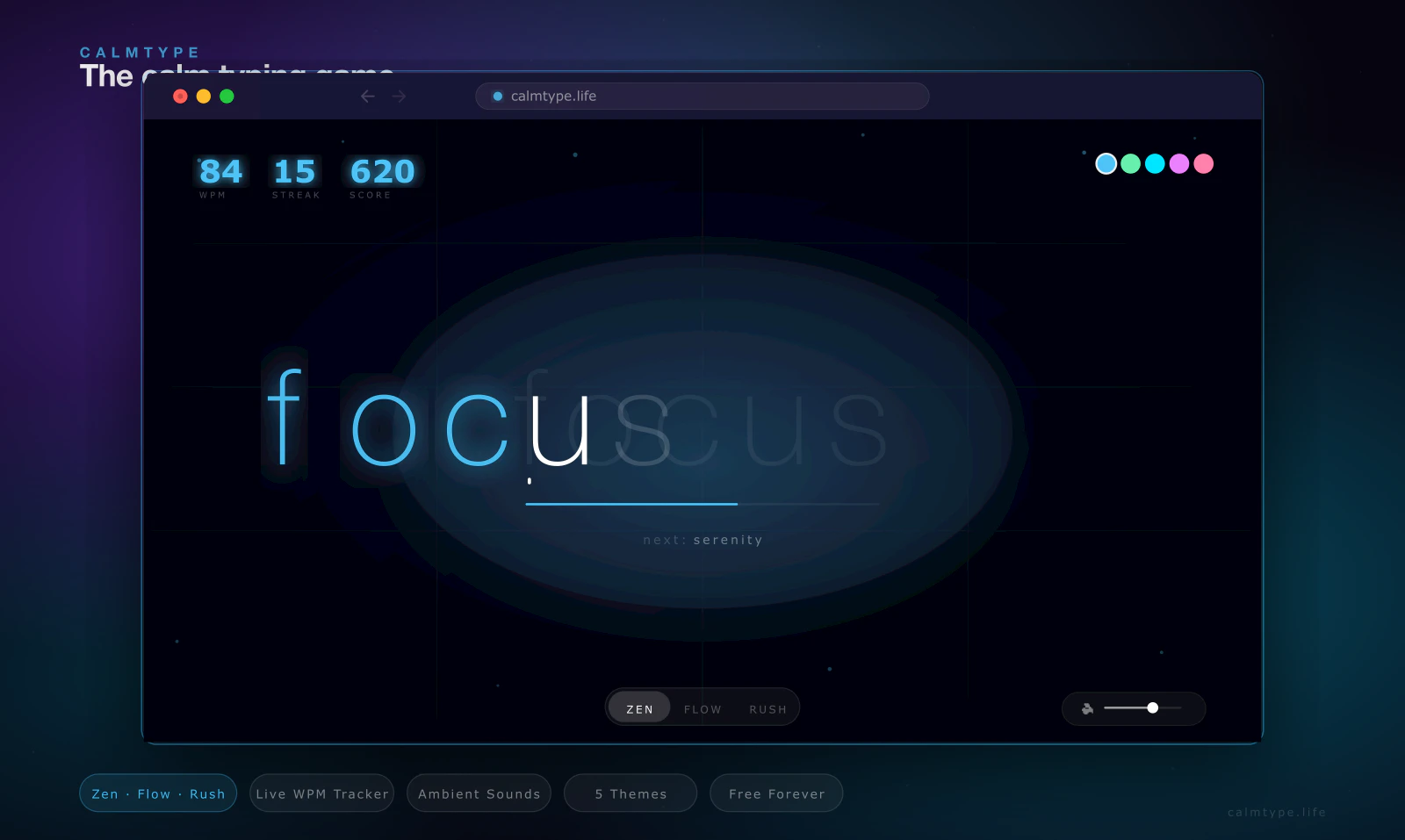 CalmType screenshot 3