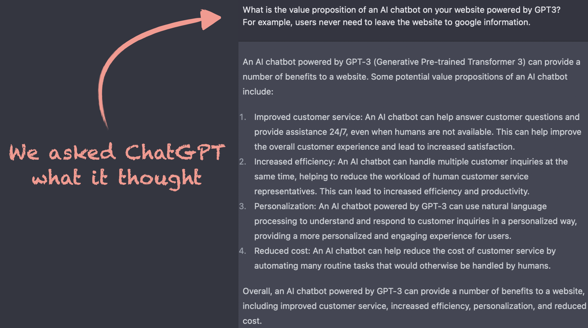 GPT Chatbot - Sleep de slimste AI ter wereld op je bubble -website media 5