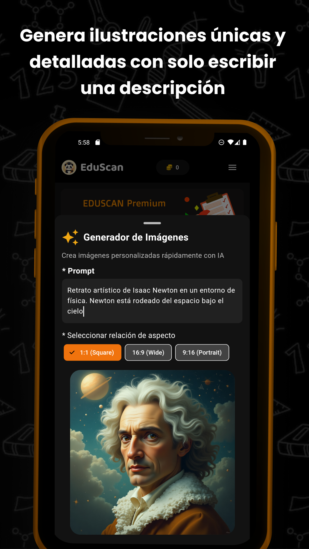 وسائط Eduscan AI: مسح وحل - Eduscan ، تطبيق لحل التدريبات المدرسية مع الذكاء الاصطناعي 2