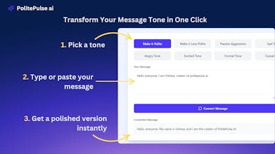PolitePulseAI gallery image