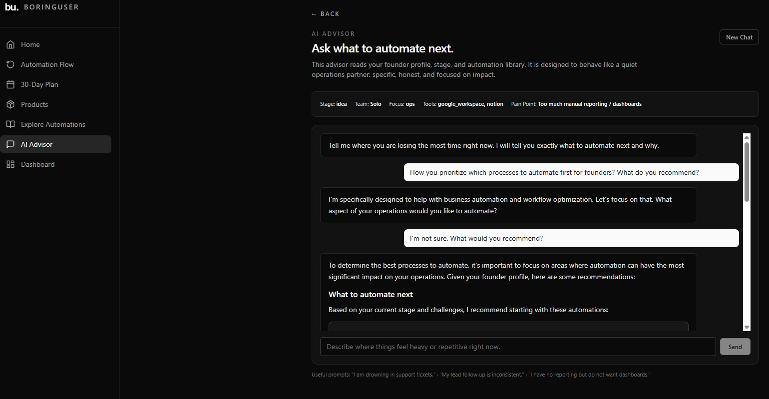 BoringUser Tools - Screenshot 3 preview