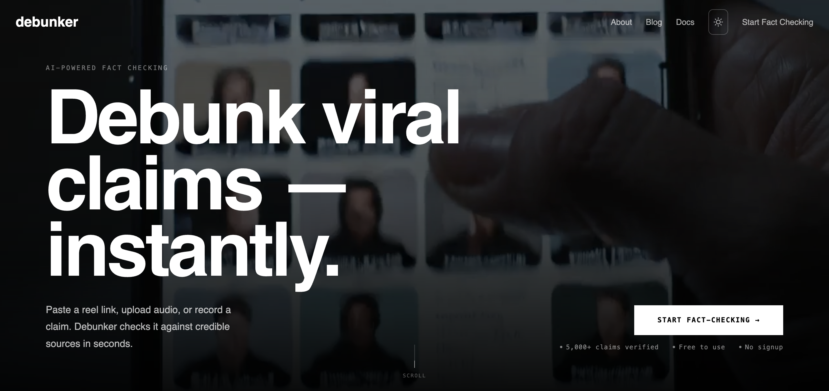 Debunker gallery image