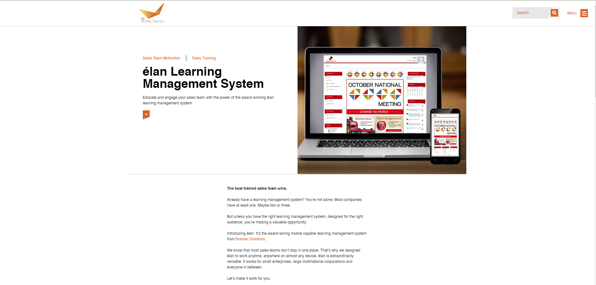 élan Learning Management System gallery image