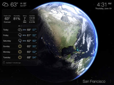Living Earth for Apple Watch gallery image