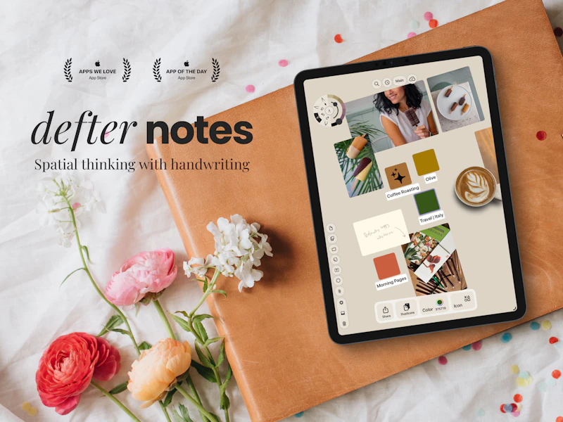 Defter Notes 2.0. screenshot 1