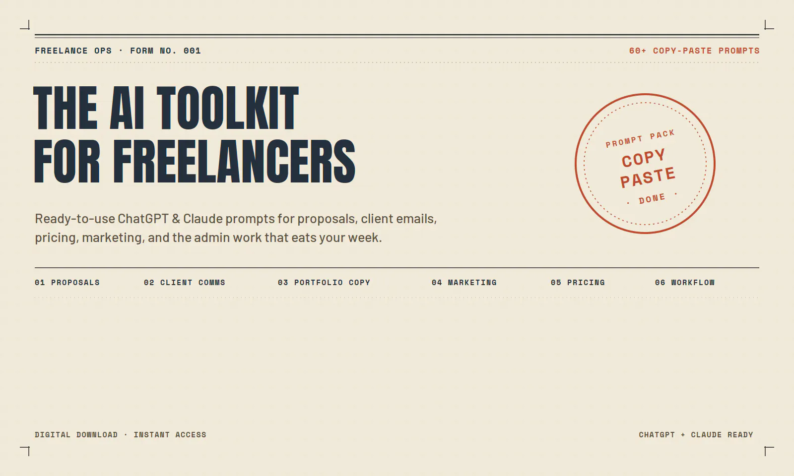 The AI Toolkit for Freelancers gallery image