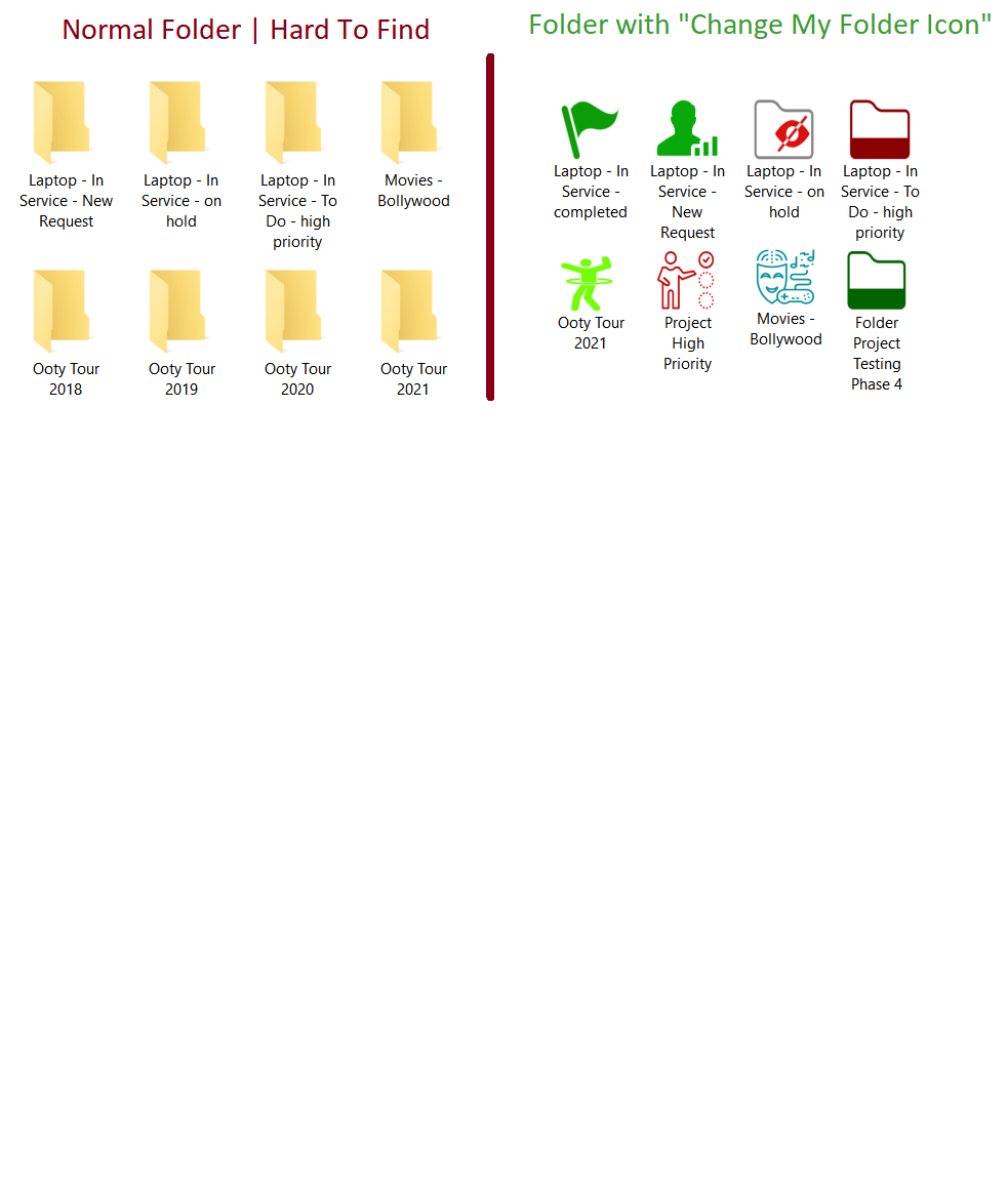 Changez l'icône de mon dossier media 6