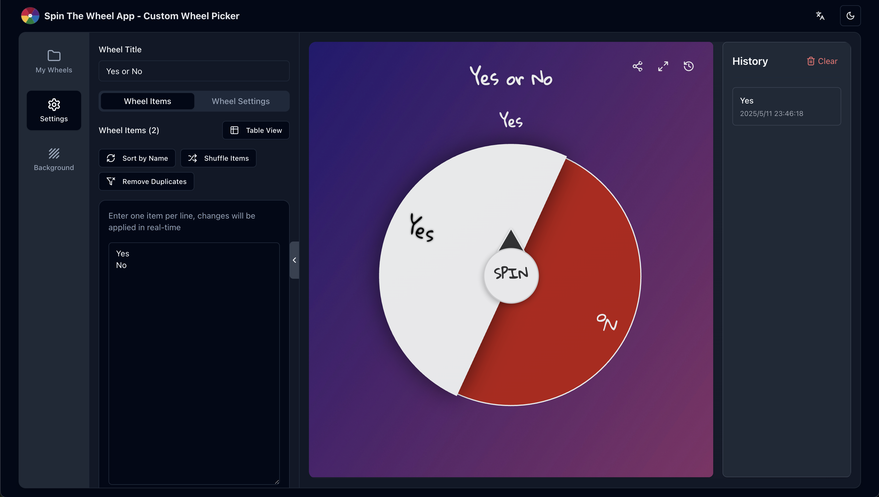 Spin-Wheel.app - निर्णय मजेदार बनाने के लिए कस्टम यादृच्छिक पहिए बनाएं मीडिया 4