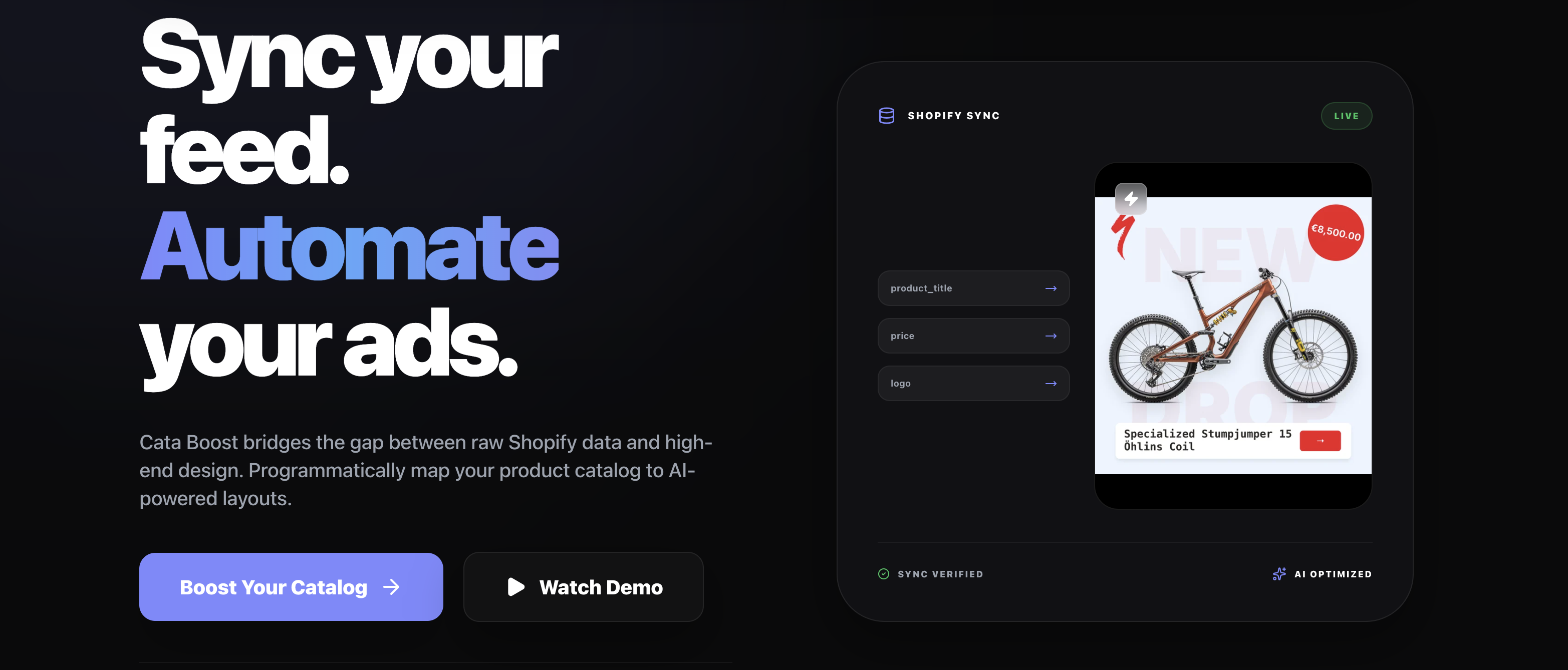 CataBoost gallery image