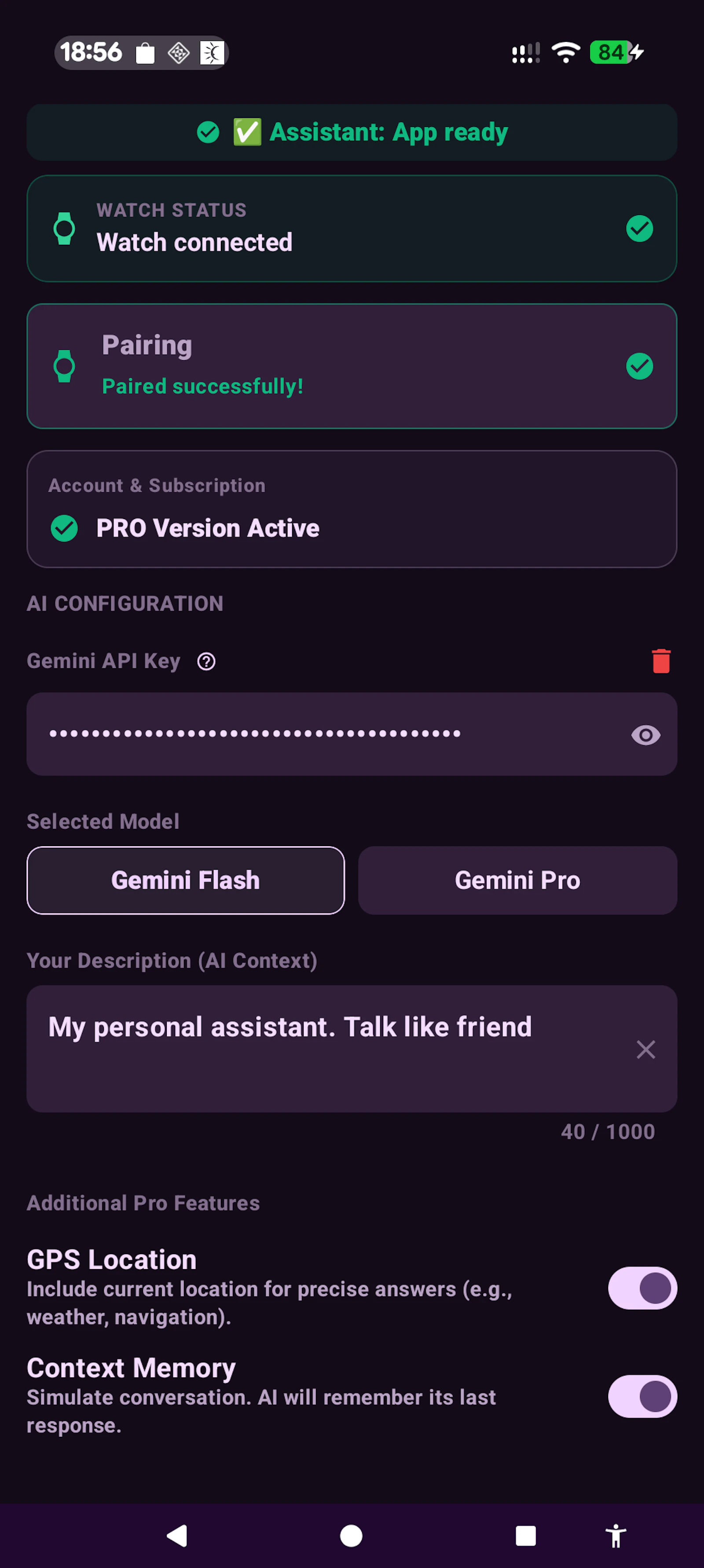 Haiks Voice Companion for Wear OS screenshot 3