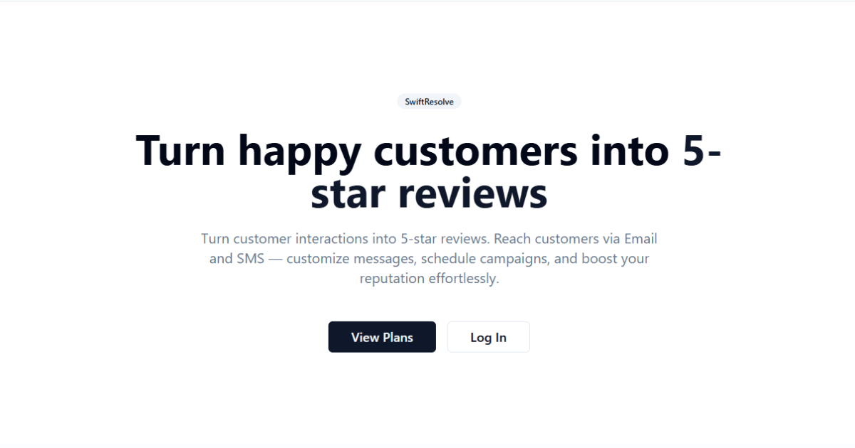 Swiftresolve - บทวิจารณ์บริการอัตโนมัติ - ทำให้คำขอบริการตรวจสอบของคุณเป็นไปโดยอัตโนมัติ media 1