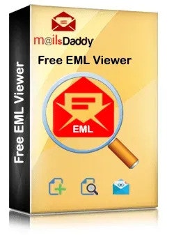 MailsDaddy Free EML Viewer Tool  - Product Hunt launch logo and brand identity