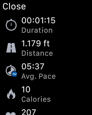 Runtastic for Apple Watch GPS gallery image