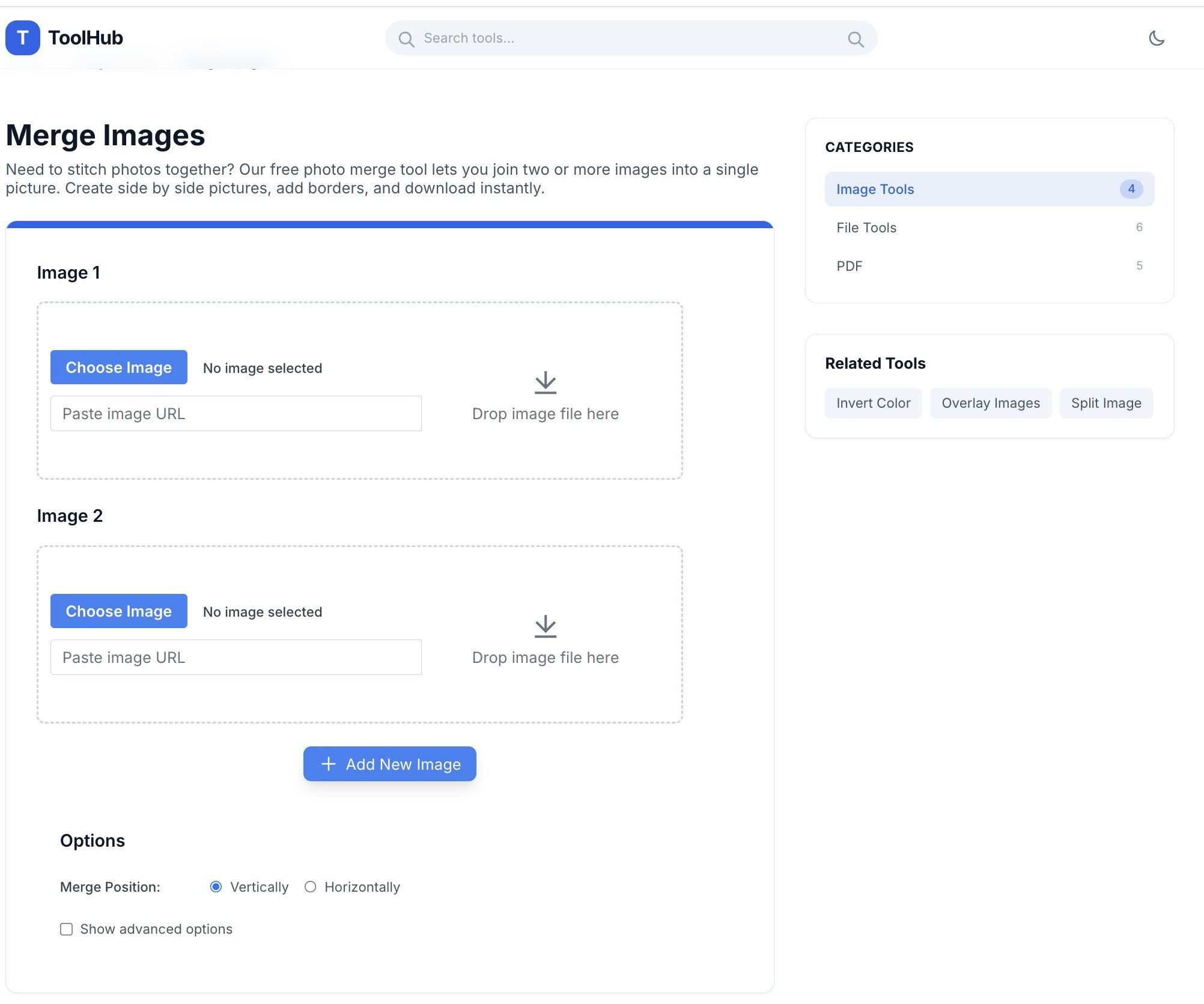 mytoolhub - Main product screenshot demonstrating key features and user interface