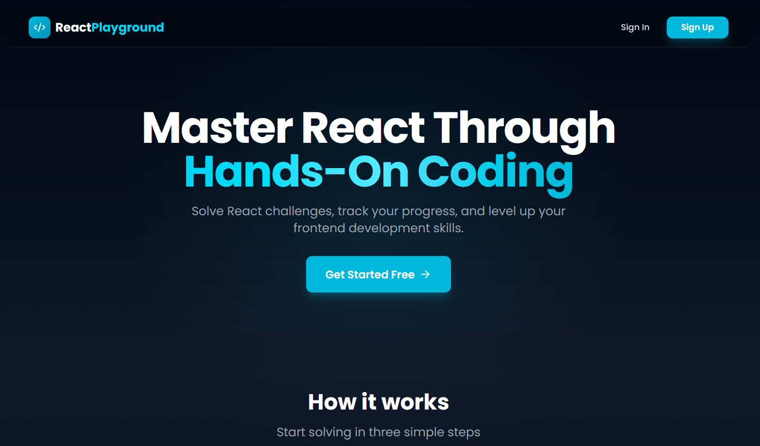 React Playground gallery image