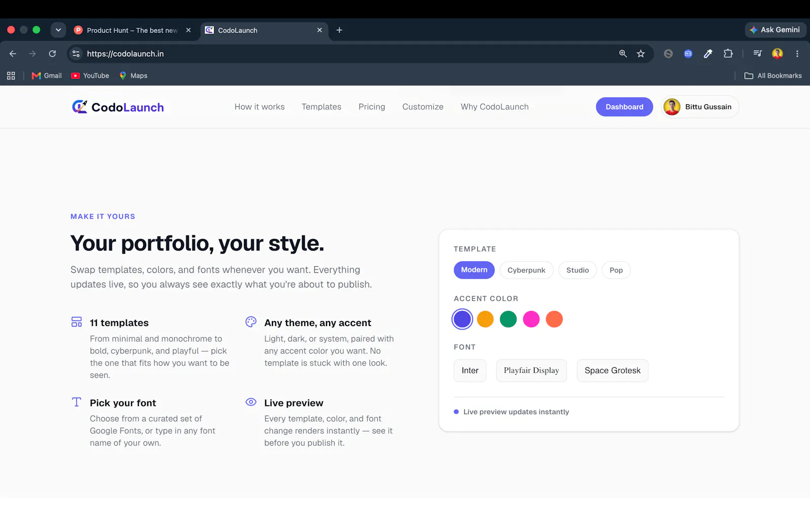 CodoLaunch screenshot 3