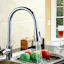 Brass and Chrome Kitchen Faucet