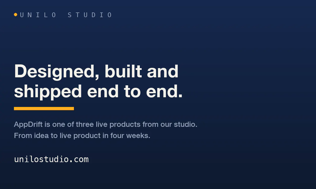 AppDrift gallery image