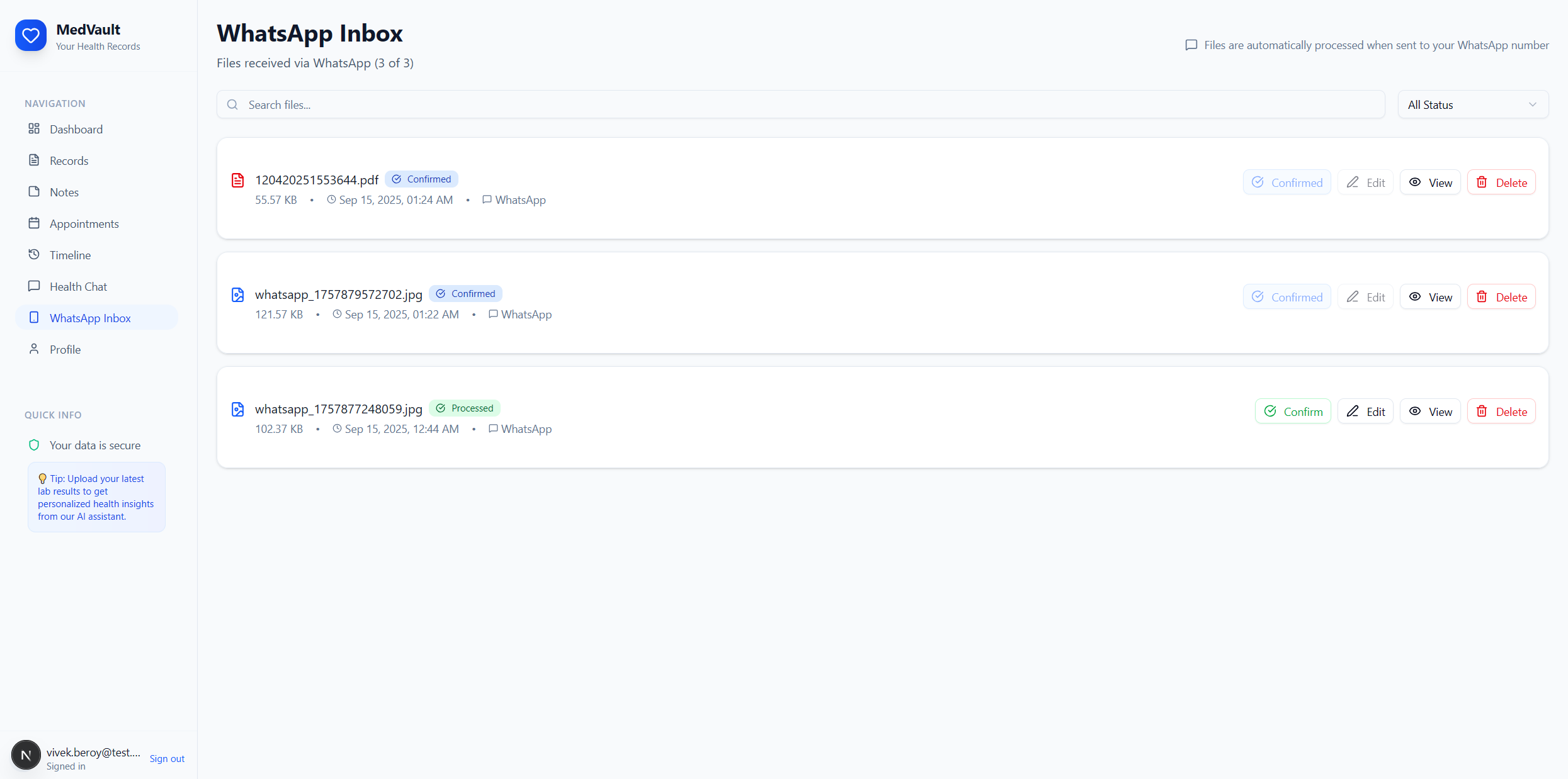 MedVault gallery image