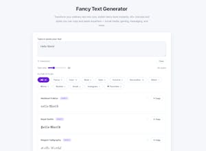 Fancy Text Generator gallery image