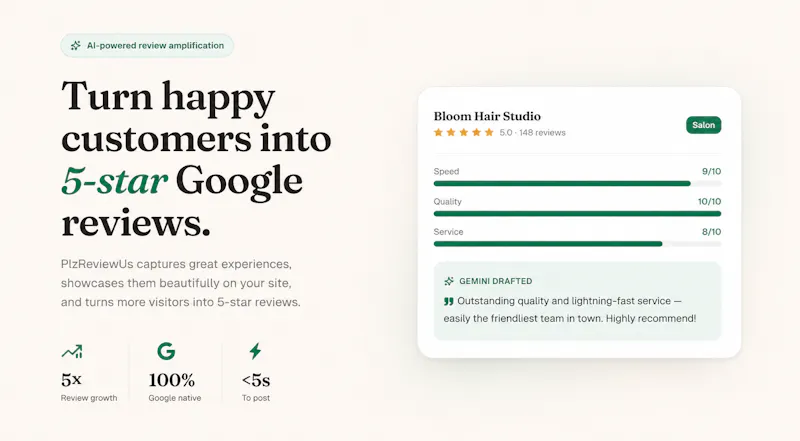PlzReviewUs screenshot 1