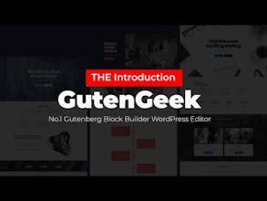 Gutengeek WordPress Gutenberg Plugin gallery image