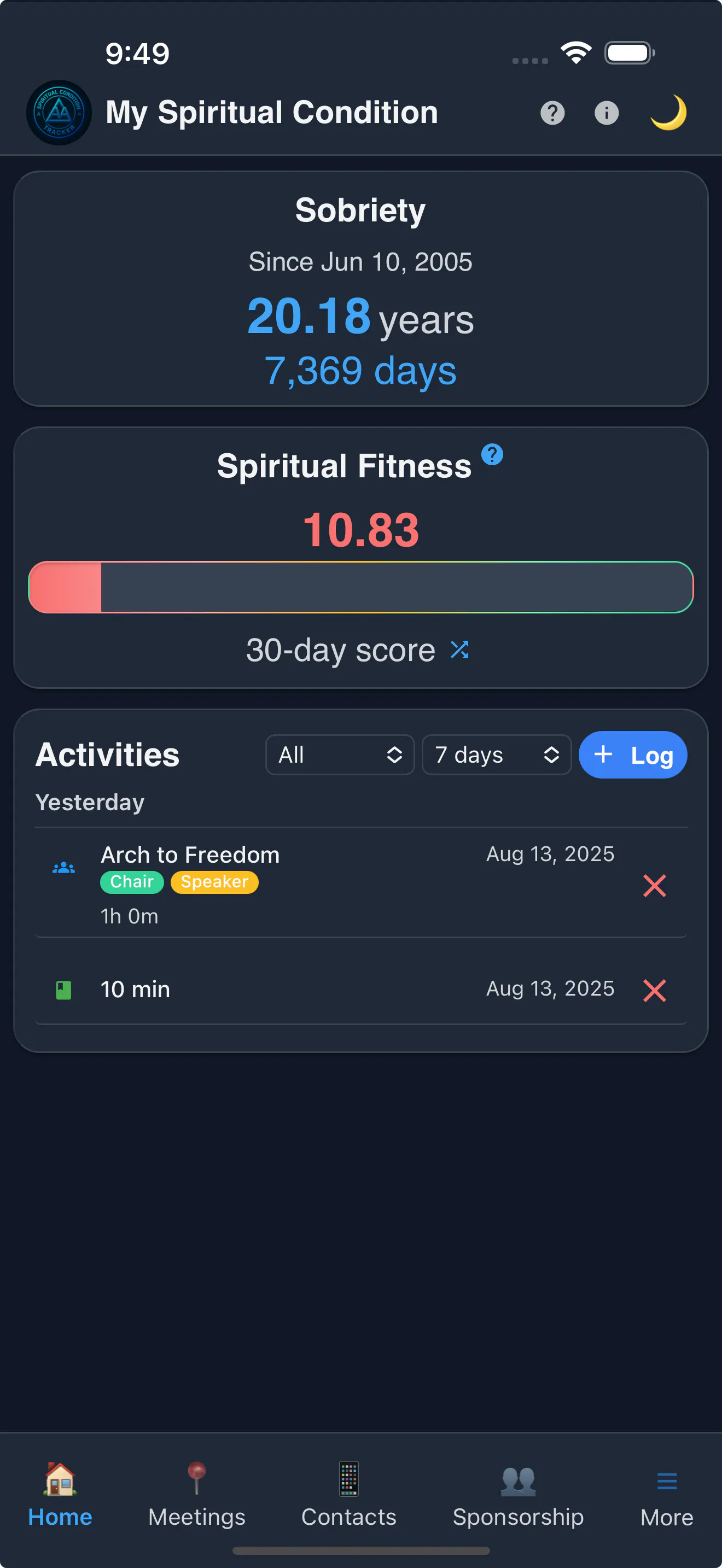 Spiritual Condition Tracker gallery image