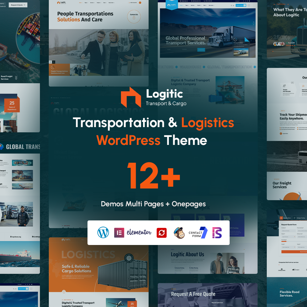 Logitech - Ulaşım ve Lojistik WordPress teması medya 6