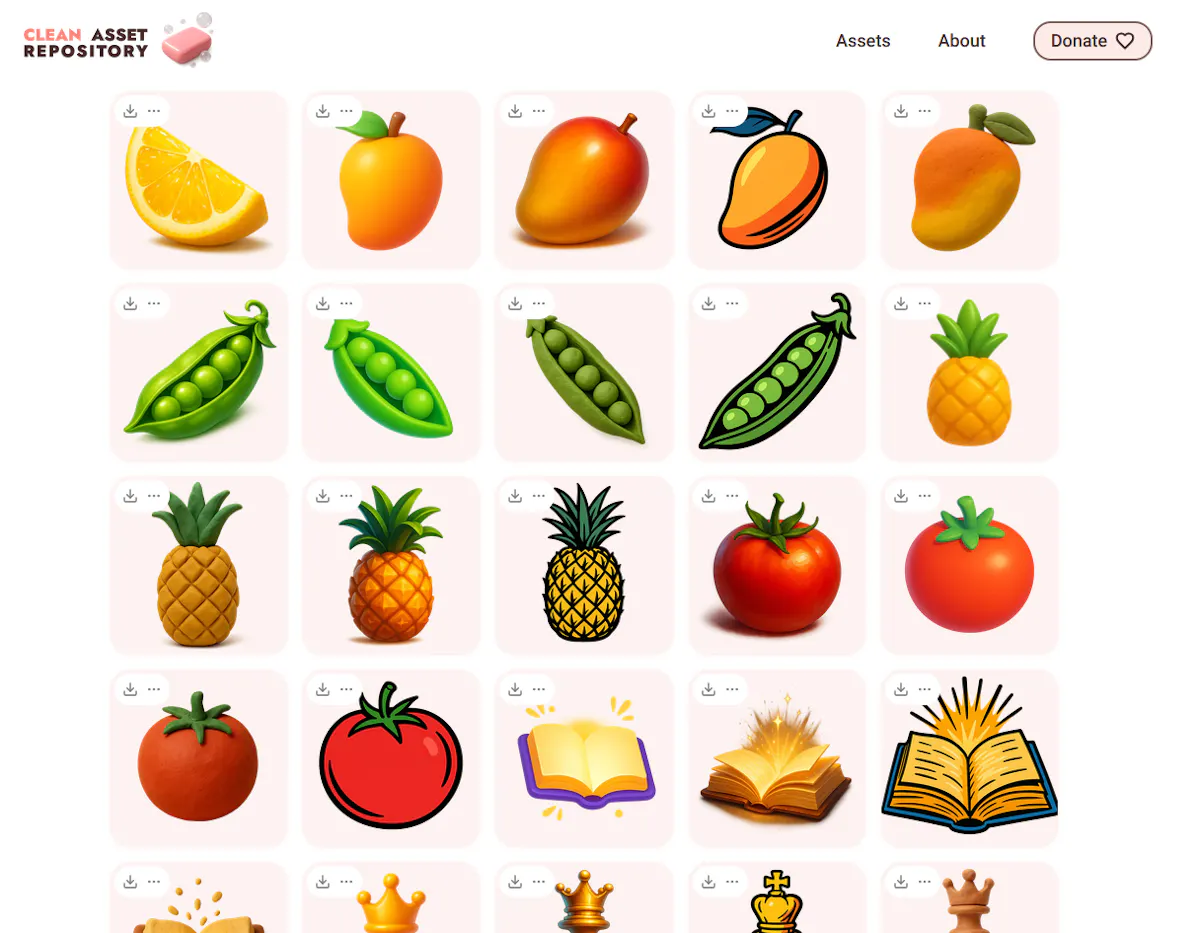 Clean Asset Repository