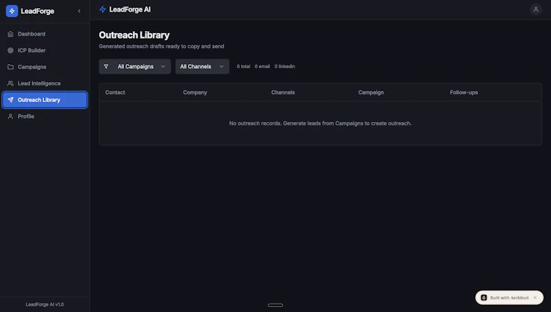 LeadForge AI by Lyzr screenshot 3