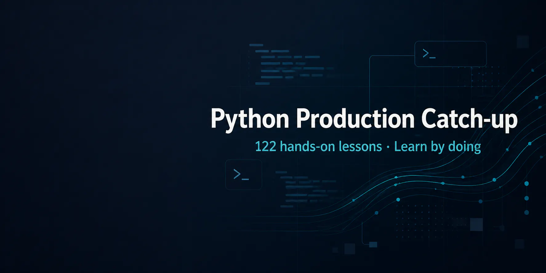 Python Production Catch-up gallery image