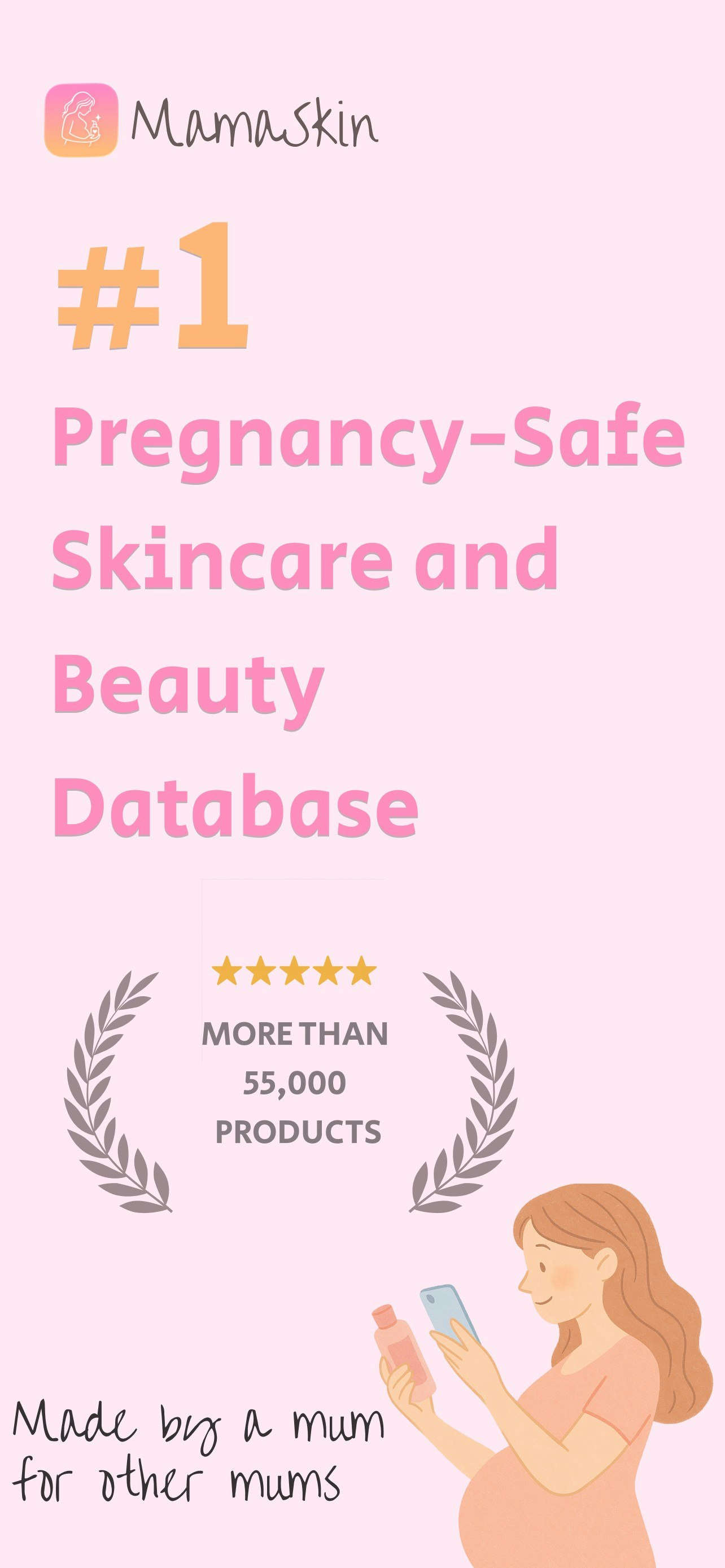 Média MamanPeau - Scannez, recherchez et sentez-vous en sécurité dans les soins de la peau pendant la grossesse 1