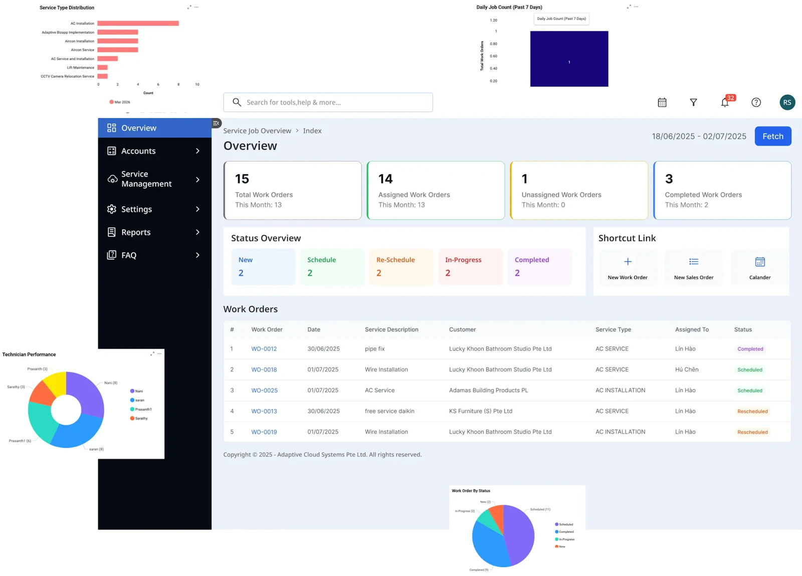 Adaptive FSM screenshot 1