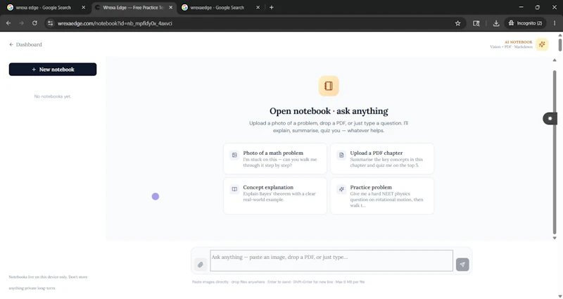 Wrexa Edge — 26500+ Mock Exams screenshot 2