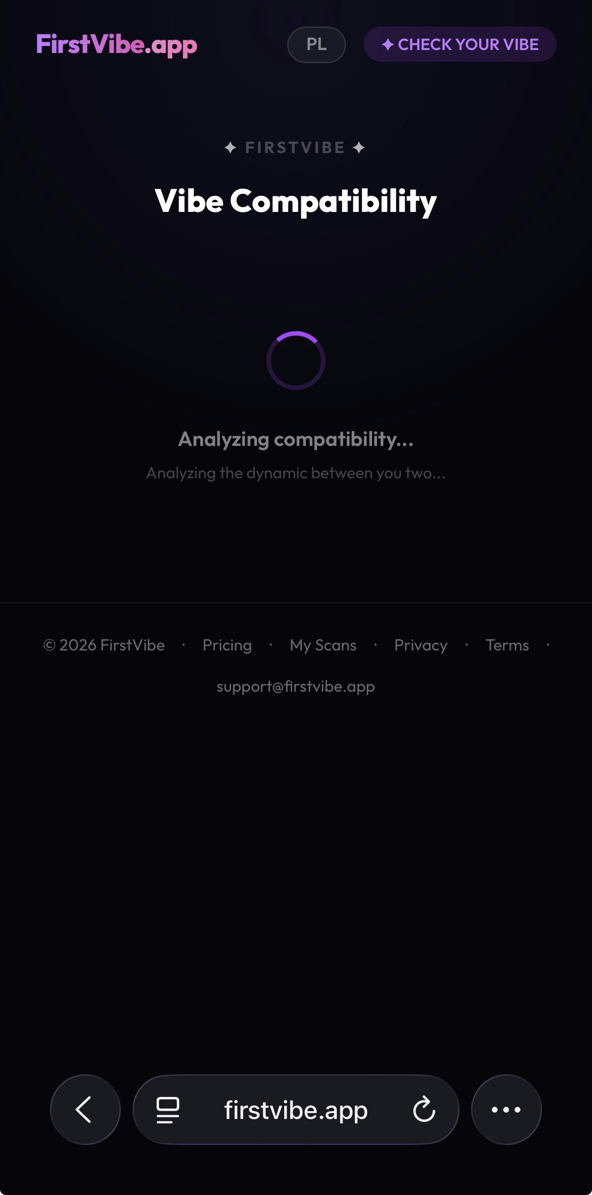 FirstVibe.app gallery image