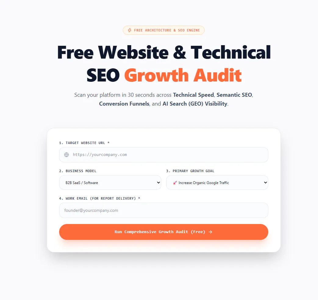 Website & SEO Growth Audit
