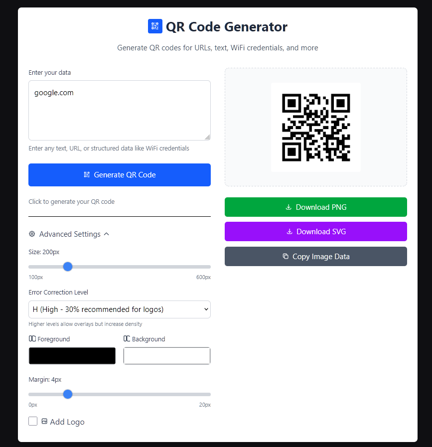 Free QR Code Generator with Logo  gallery image