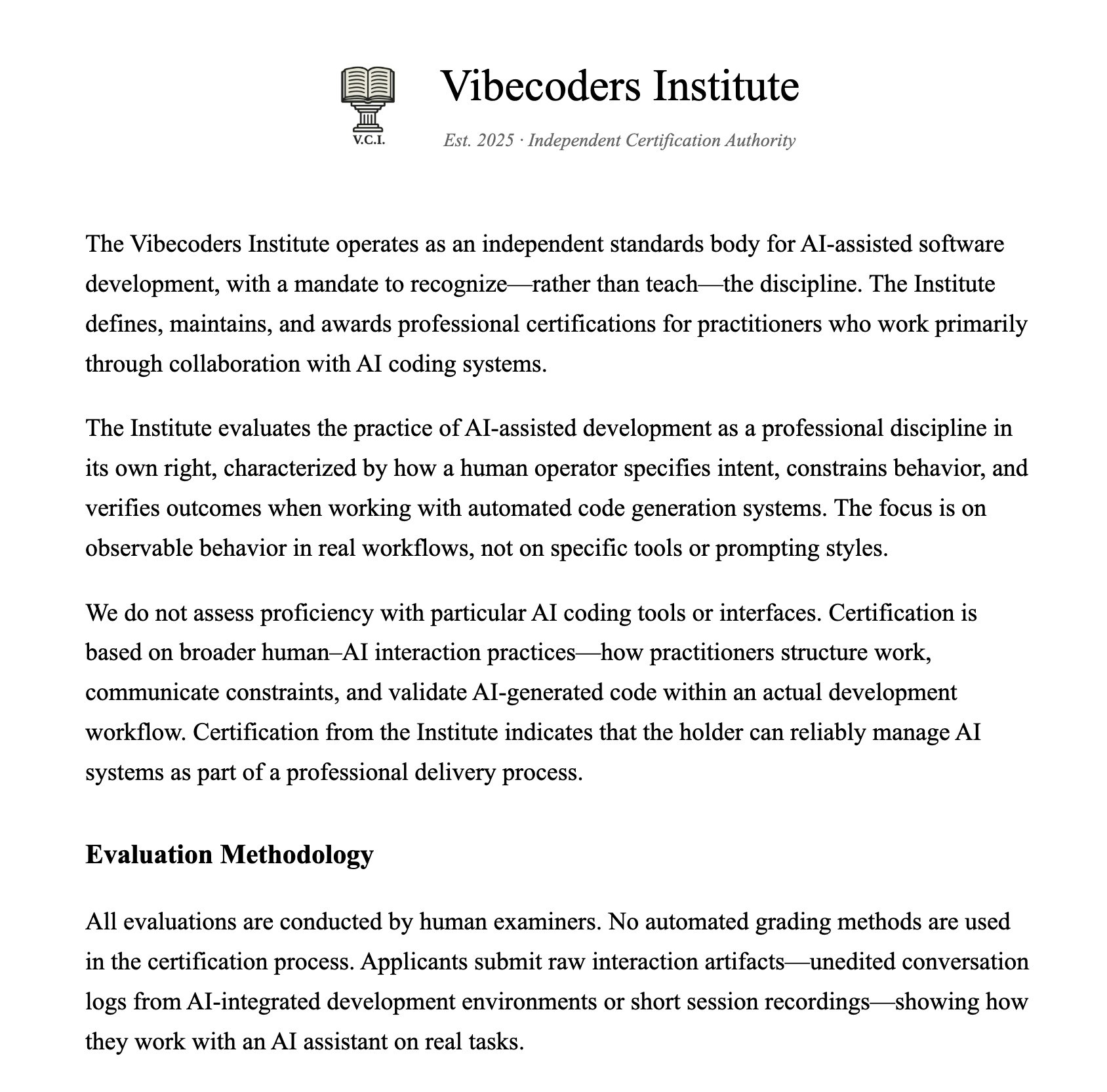 AI-Assisted Development Certification - Screenshot 2 showing product features and functionality