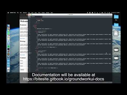 GroundworkUI gallery image