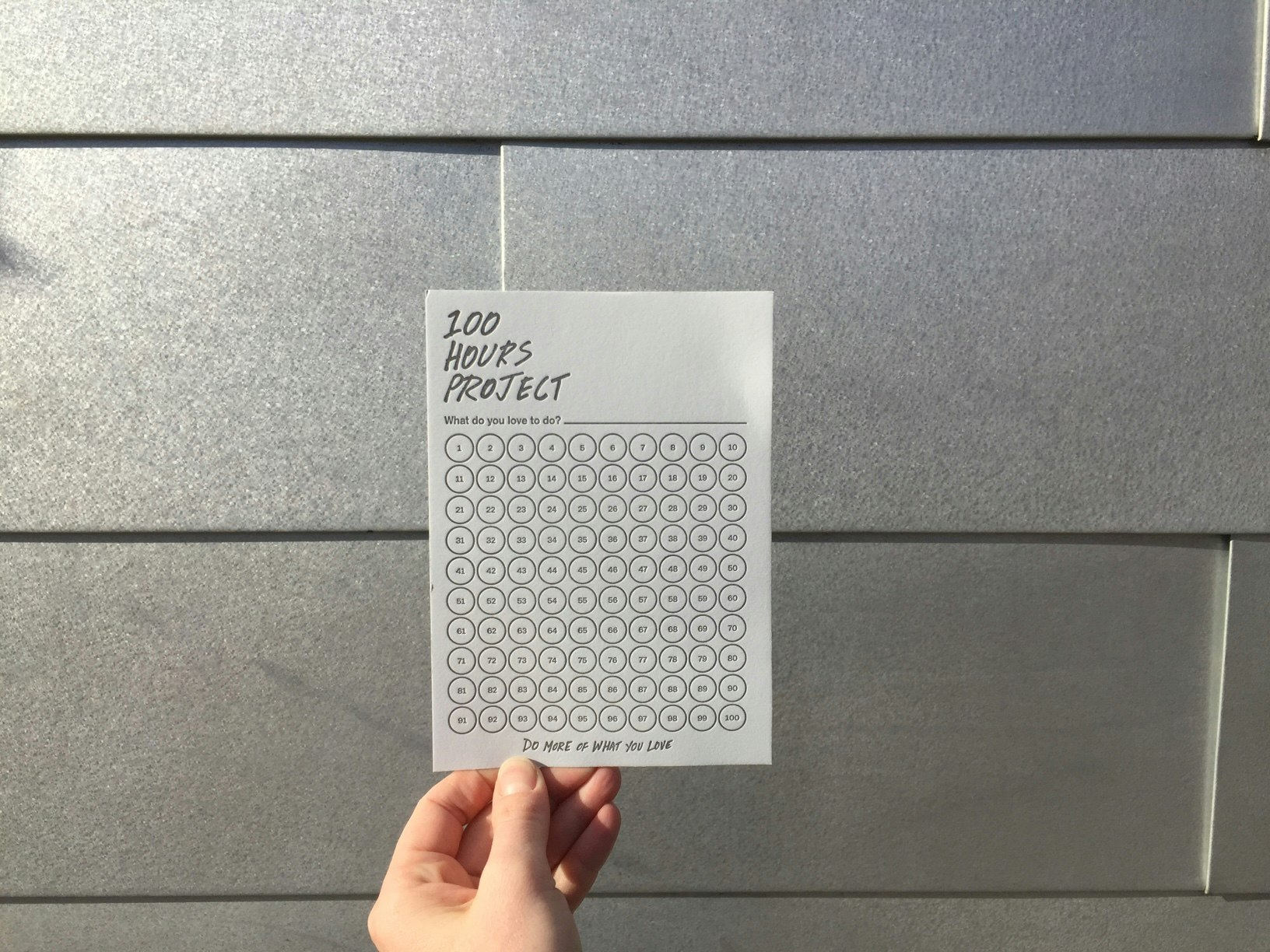 100 Hours Project gallery image