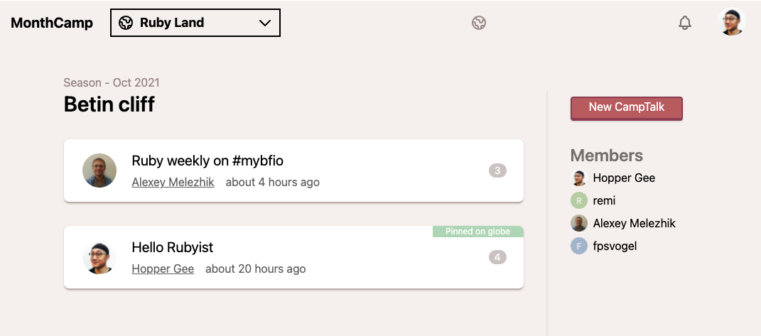 MonthCamp gallery image