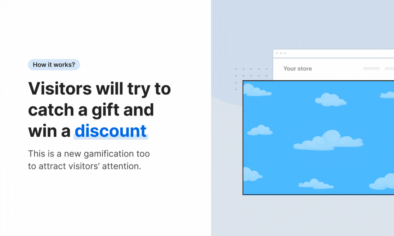 The Falling Gift Game van Adoric - Gamify de ervaring van uw bezoekers en verhoogt uw verkoop media 3