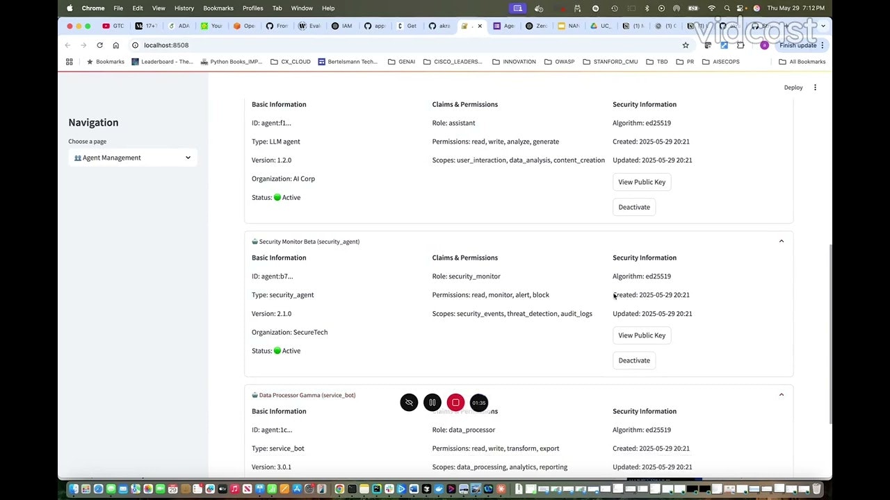 Agentic IAM Security-Moltbook, Clawdbot  gallery image