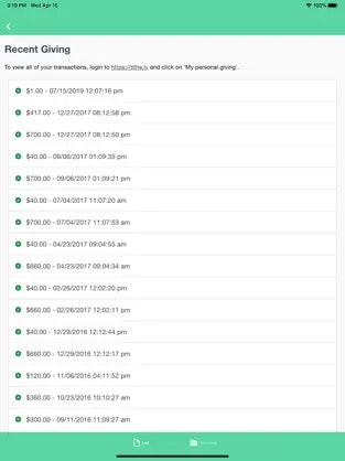 Tithe.ly Church Giving gallery image