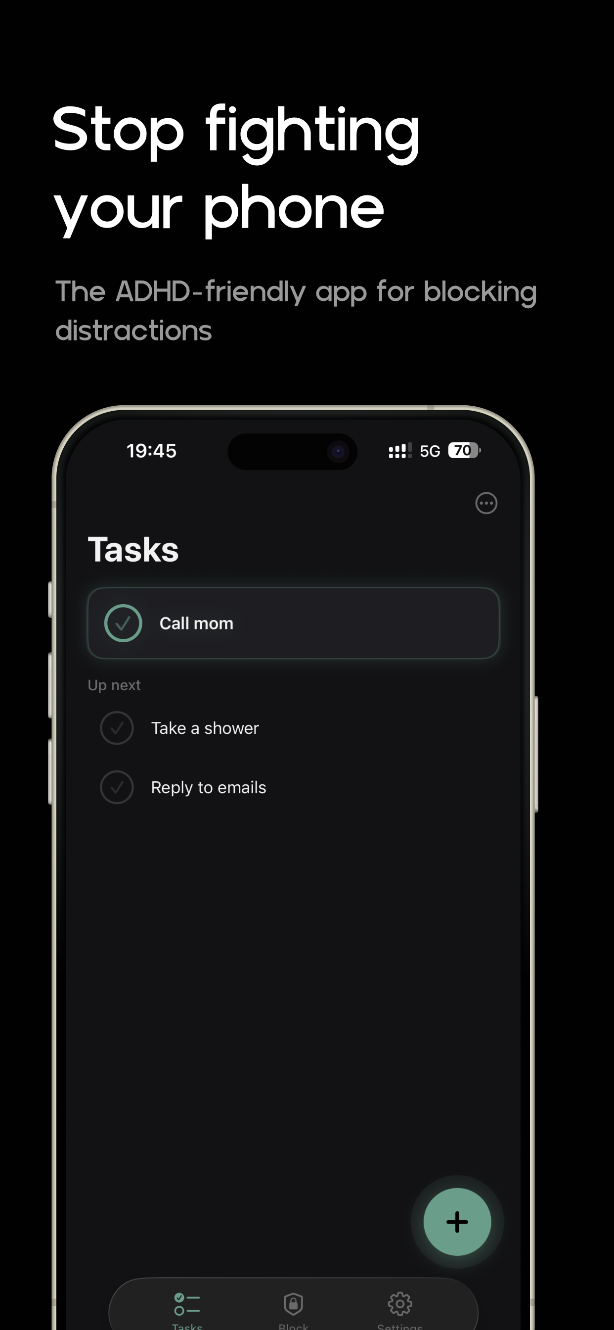 Helpful Phone - Main product screenshot demonstrating key features and user interface