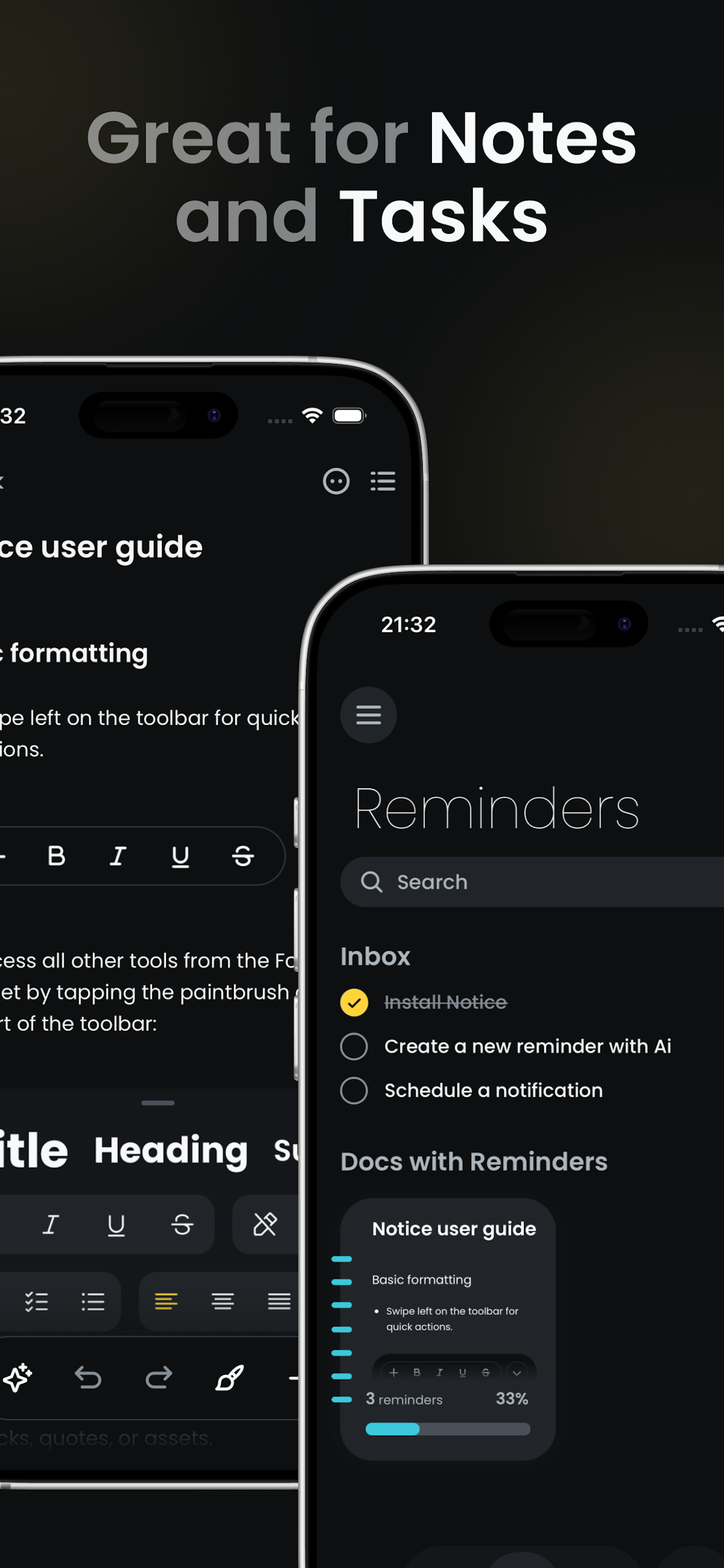 Notice - Screenshot 2 preview